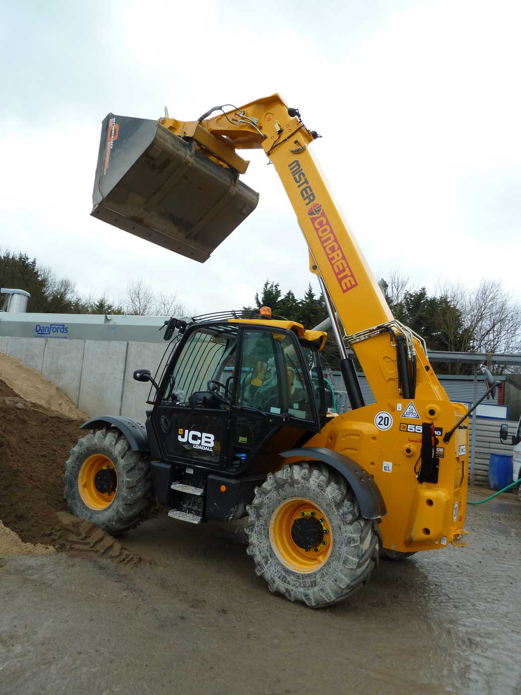 Cut Vinyl JCB Graphics