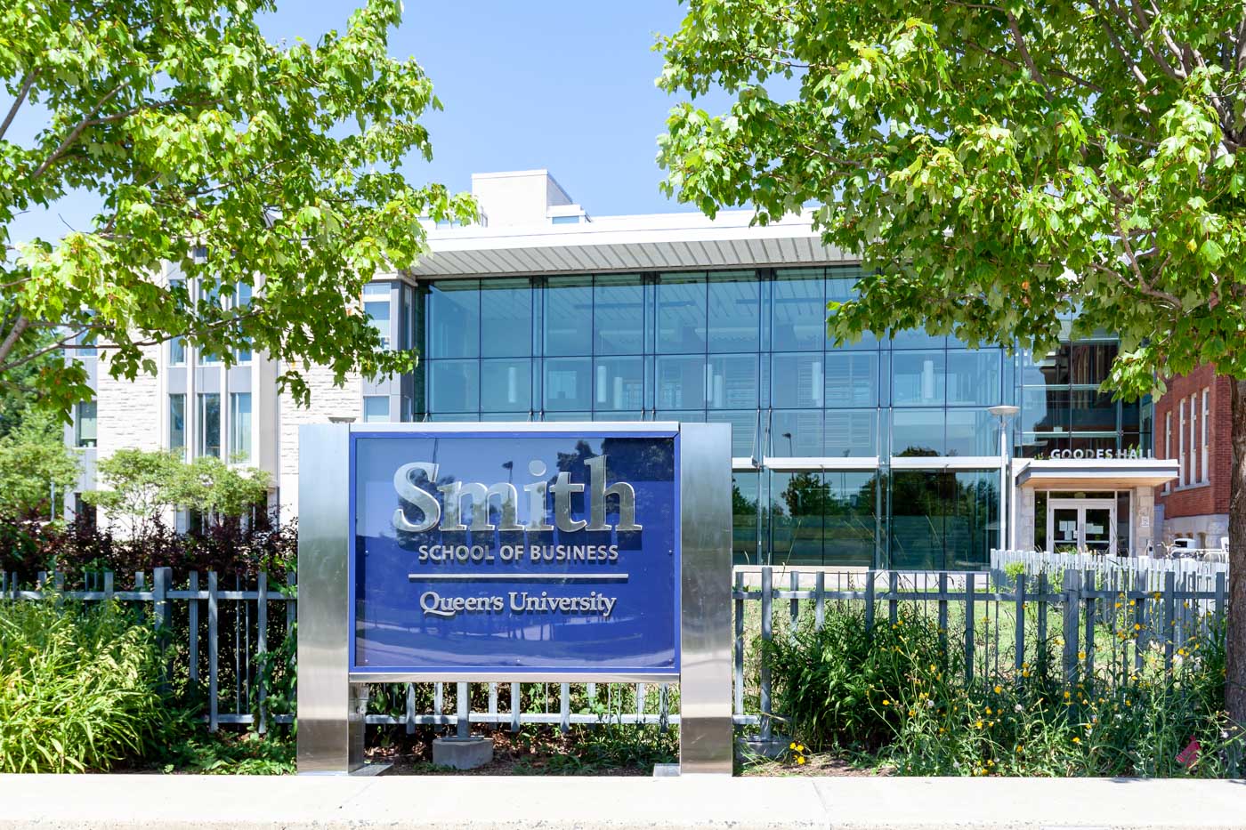 Built-Up Stainless Steel Post Sign