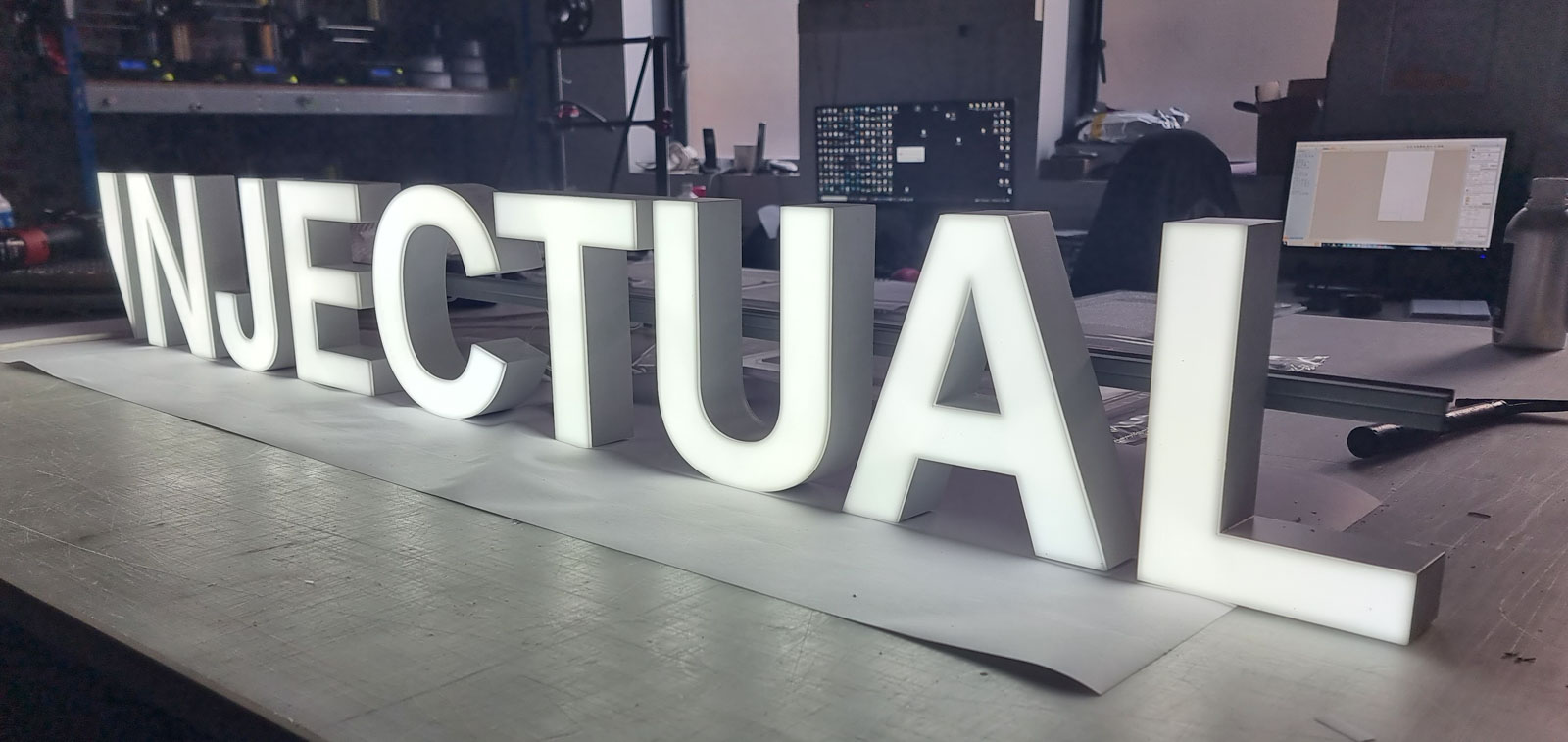 Front Illuminated 3D Built-Up Letters