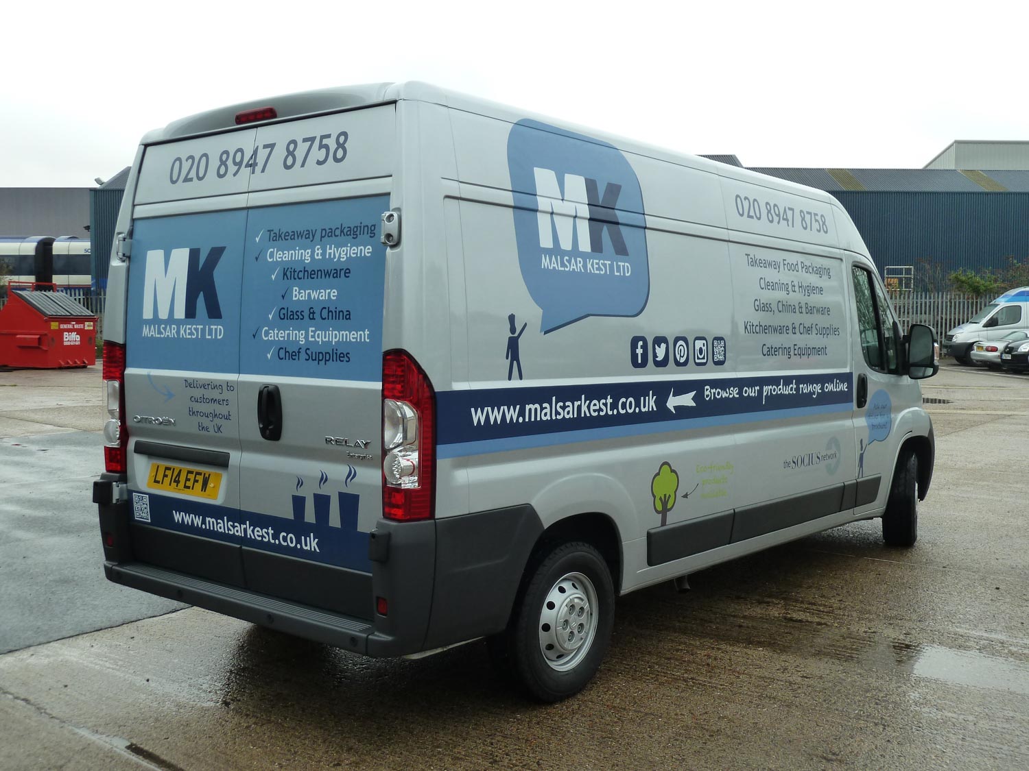 Cut Vinyl & Full Colour Van Graphics