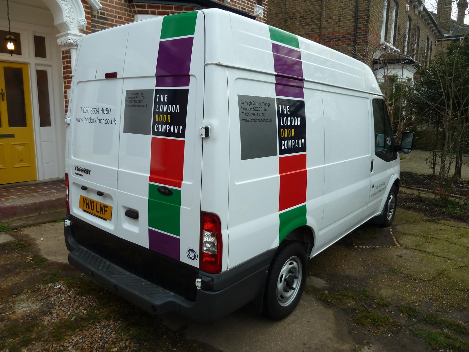 Cut Vinyl & Full Colour Van Graphics