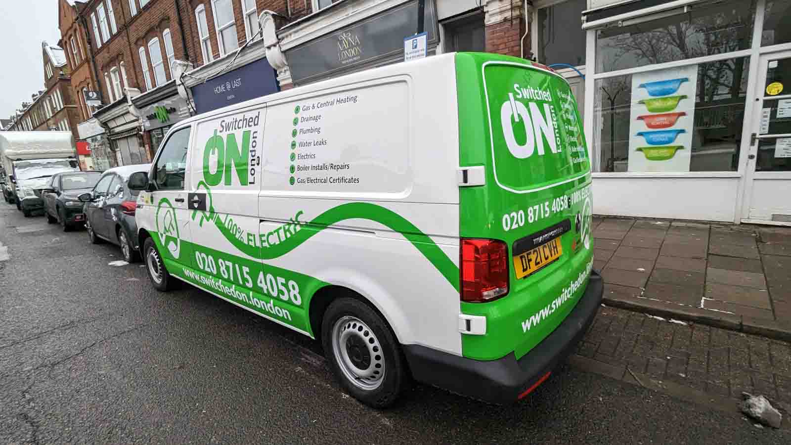 FULL COLOUR & GREEN CUT WRAP VINYL VEHICLE GRAPHICS