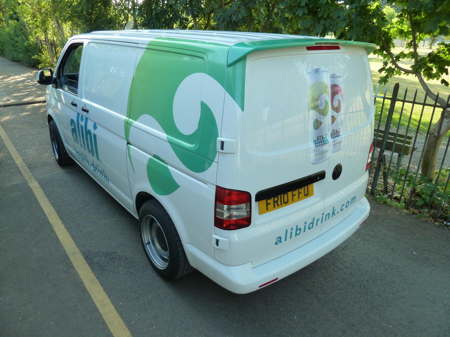 Partical Full Colour Van Wrap